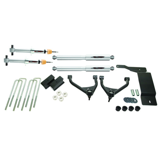 Belltech 07-16 Chevrolet Silverado / GMC Sierra 1500 4WD 4in Suspension Lift Kit w/ Shocks