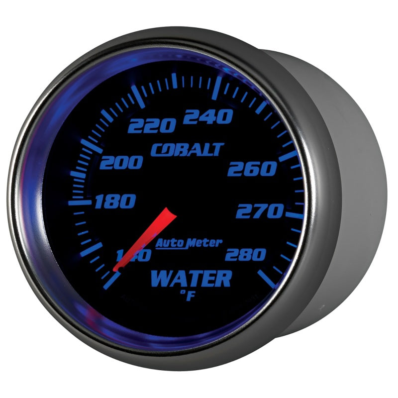 Autometer Cobalt 66.7mm 140-280 degree F. Water Temprature  Gauge