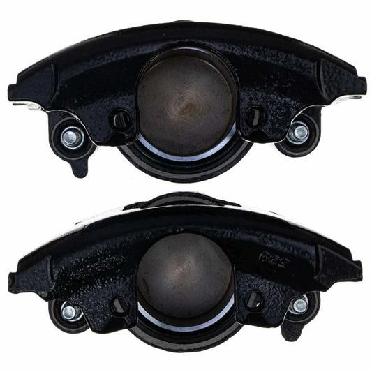 Power Stop 94-97 GMC Yukon Front Black Caliper w/o Bracket (Pair)