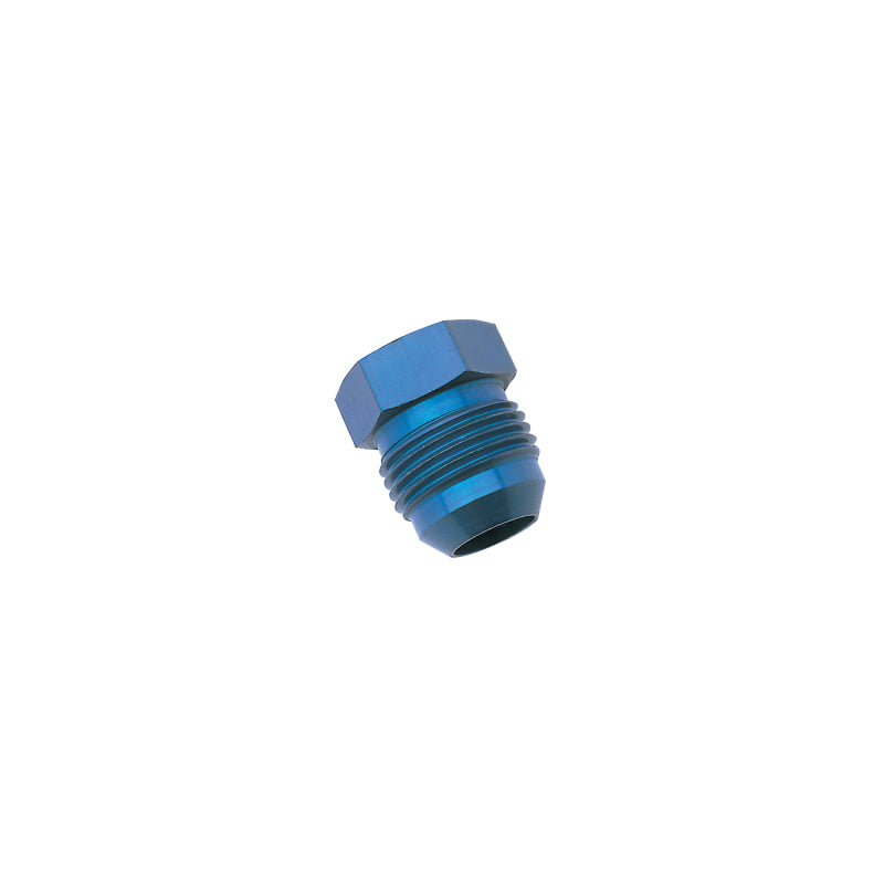 Russell Performance -8 AN Flare Plug (Blue)