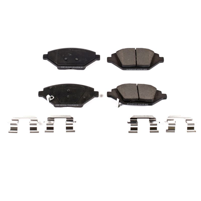 Power Stop 16-19 Chevrolet Spark Front Z17 Evolution Ceramic Brake Pads w/Hardware