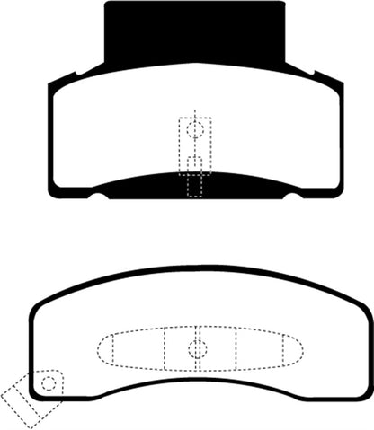 EBC 92-99 Chevrolet C30 DRW Greenstuff Front Brake Pads