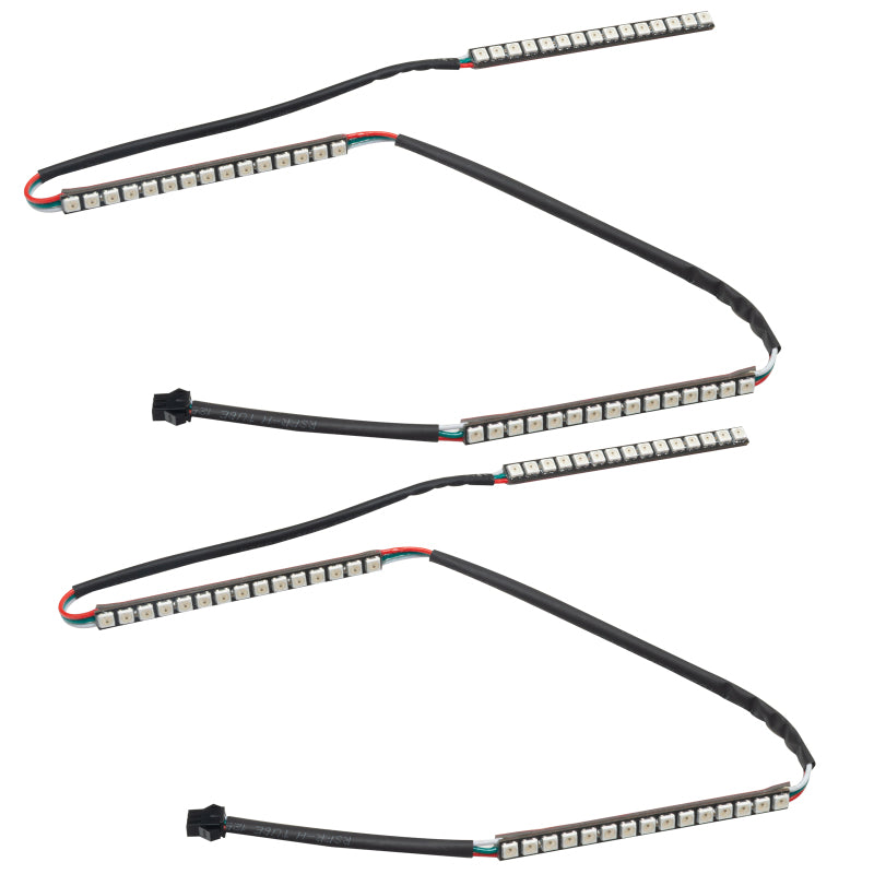 Oracle 15-17 Ford Mustang V6/GT/Shelby Dynamic DRL  w/ Halo Kit - ColorSHIFT - Dynamic