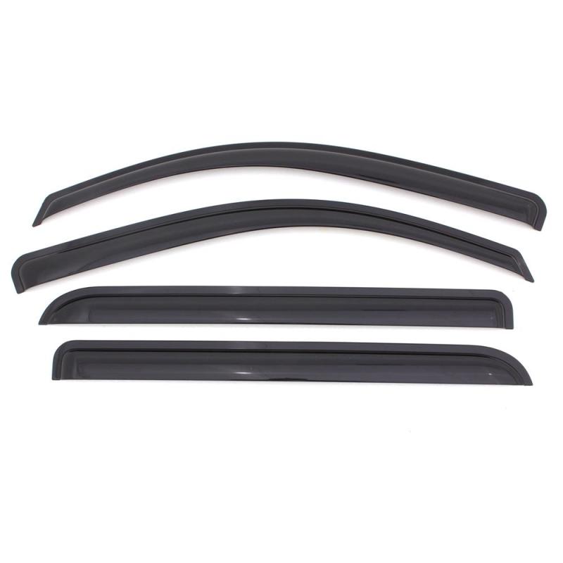 AVS 73-91 Chevy CK Crew Cab Ventvisor Outside Mount Window Deflectors 4pc - Smoke