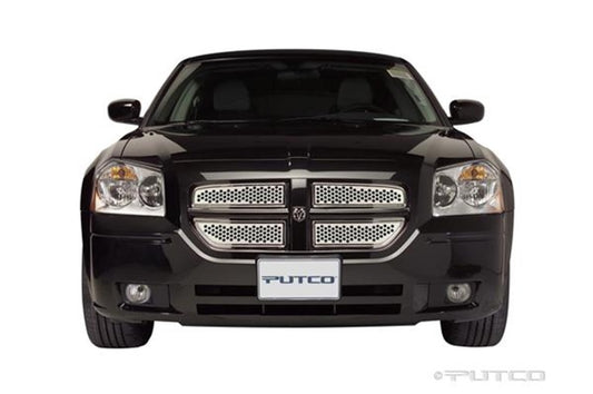 Putco 06-07 Dodge Magnum Main Grille Punch Stainless Steel Grilles