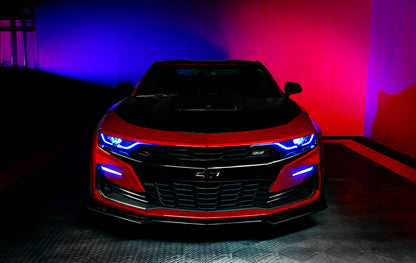 Oracle 19-21 Chevy Camaro SS/RS RGBW+A Headlight DRL Kit - ColorSHIFT w/ BC1 Controller