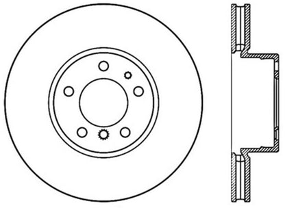 StopTech Drilled Sport Brake Rotor