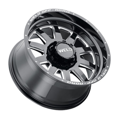 Weld Off-Road W102 20X10 Stealth 6X135 6X139.7 ET-18 BS4.75 Gloss Black MIL 106.1