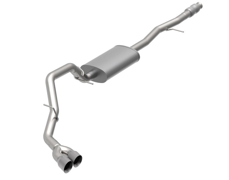 Kooks 2019+ GM 1500 Series Truck 5.3L CC w/ Short Box OEM x 3in SS Catback Exhaust w/ Polished Tips