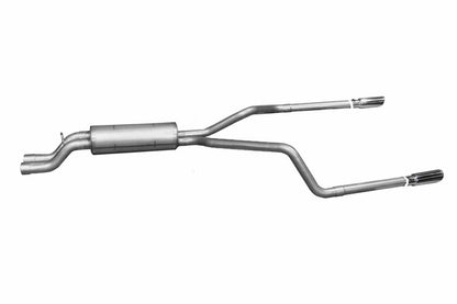 Gibson 02-05 Chevrolet Silverado 2500 HD Base 6.0L 2.5in Cat-Back Dual Split Exhaust - Aluminized