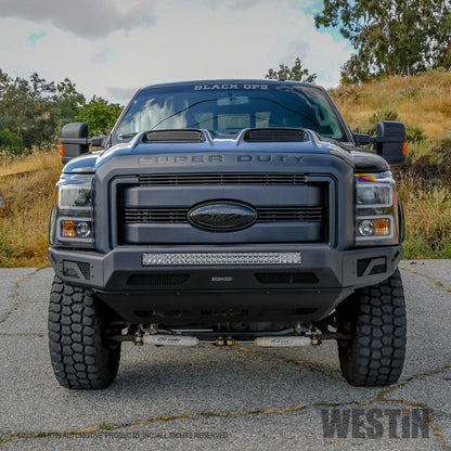 Westin 2011-2016 Ford F-250/350/450/550 Super Duty Pro-Mod Front Bumper - Textured Black