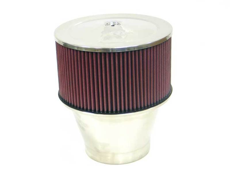 K&N Marine 5.125in FLange ID x 9in OD x 10.5in H Round Straight Flame Arrestor