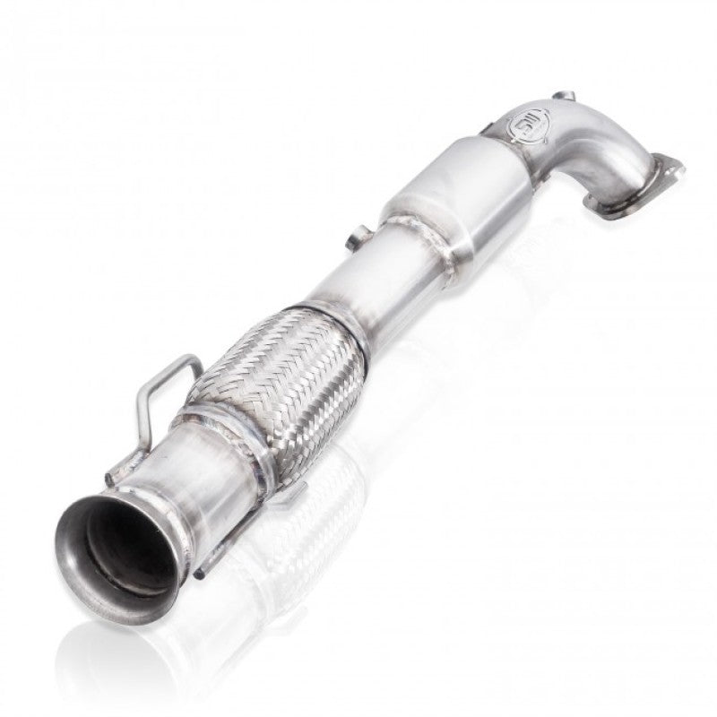 Stainless Works 2016-18 Ford Focus RS 3in High-Flow Cats Downpipe Factory Connection