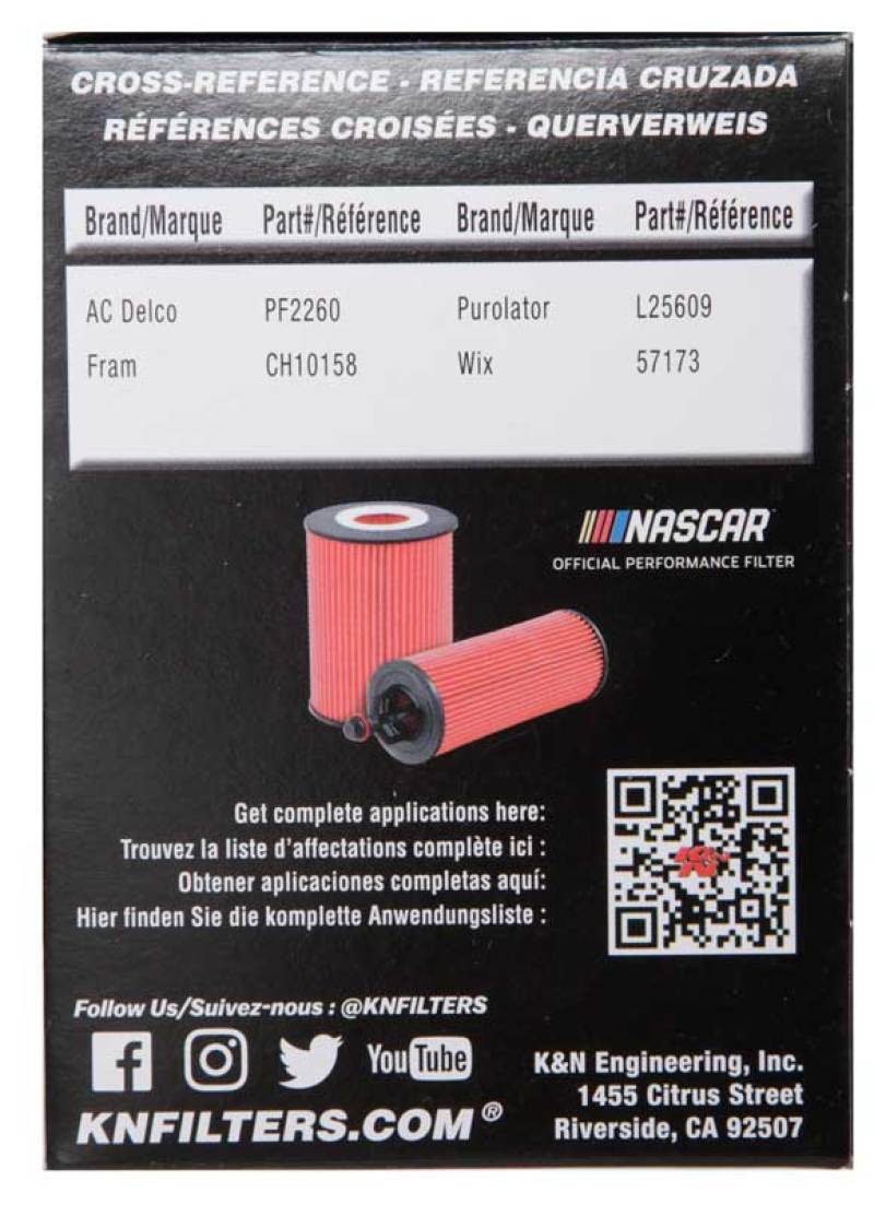 K&N Performance Oil Filter for 06-14 Toyota/Lexus Various Applications