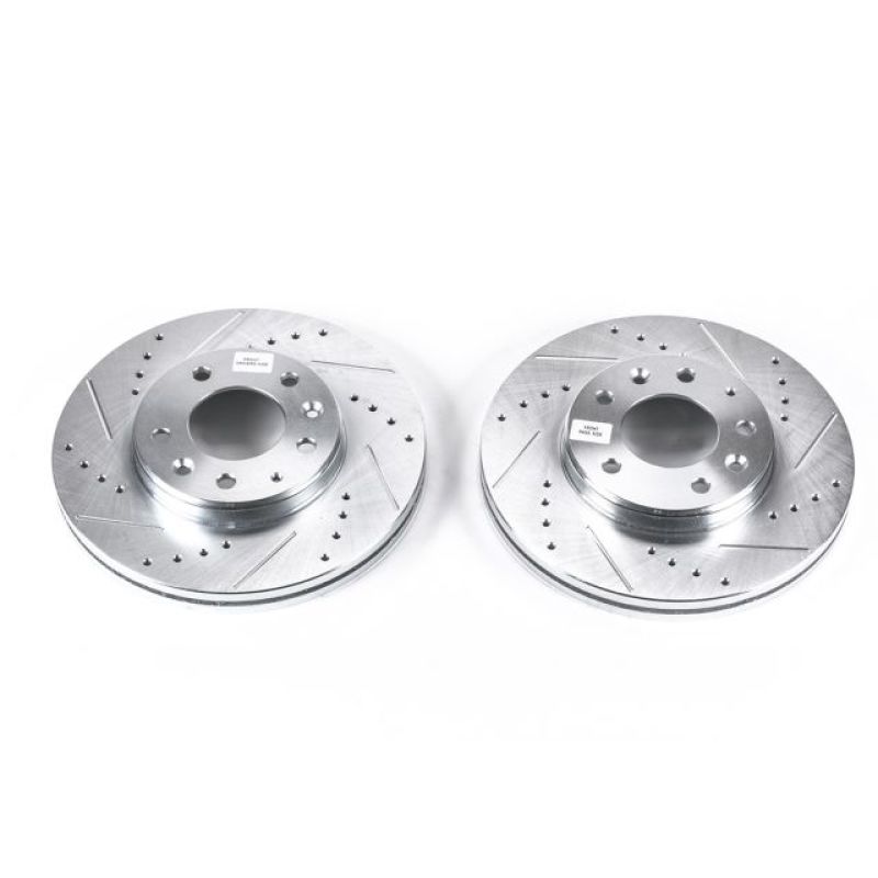 Power Stop 03-05 Mazda 6 Front Evolution Drilled & Slotted Rotors - Pair