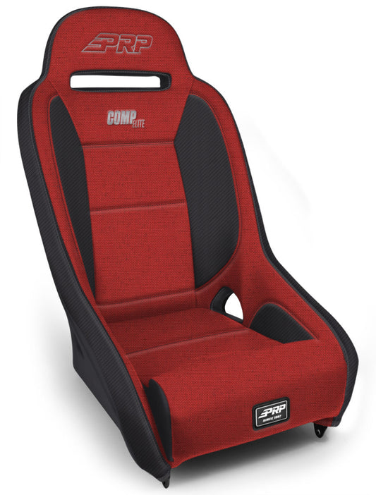 PRP Comp Elite Suspension Seat- Red/Black