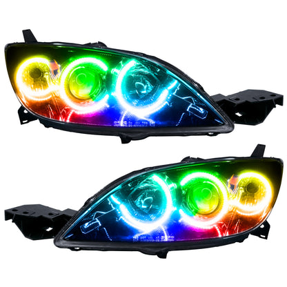 Oracle 04-09 Mazda 3 SMD HL - Hatchback - Halogen Style - ColorSHIFT