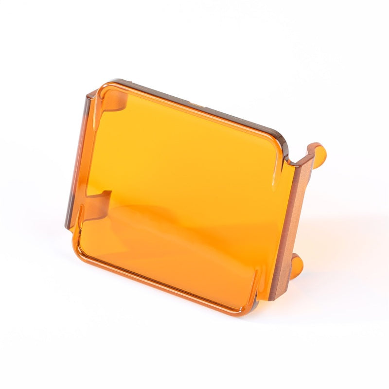 Rugged Ridge 3 Inch Square LED Light Cover Amber