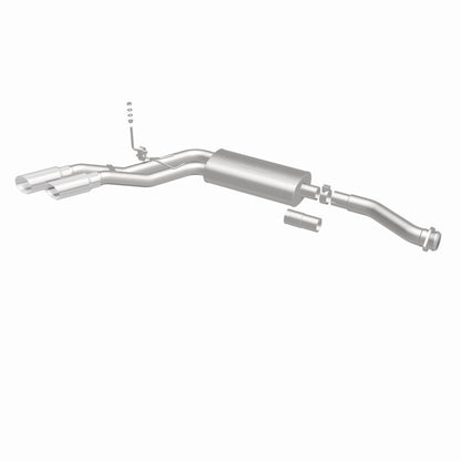 MagnaFlow 11-13 Ford F-150 Pickup Dual Same Side Before P/S Rear Tire Stainless CatBack Perf Exhaust