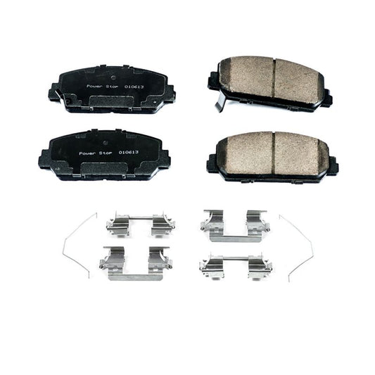 Power Stop 2013 Acura RDX Front Z17 Evolution Ceramic Brake Pads w/Hardware