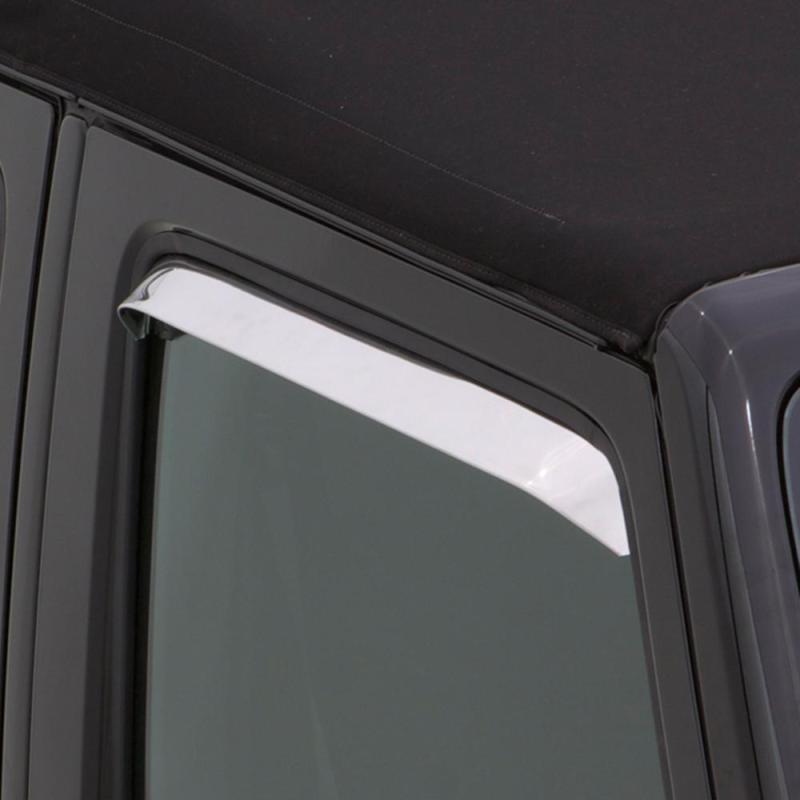 AVS 53-55 Ford Pickup Ventshade Window Deflectors 2pc - Stainless