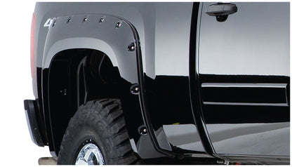 Bushwacker 80-86 Ford Bronco Cutout Style Flares 2pc - Black