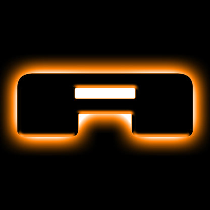 ORACLE Lighting Universal Illuminated LED Letter Badges - Matte Blk Surface Finish - A