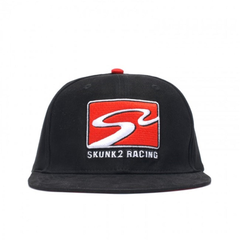 Skunk2 Team Baseball Cap Racetrack Logo (Black) - M/L