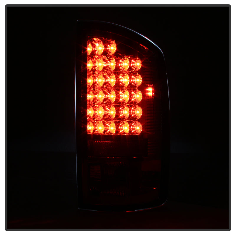 Spyder Dodge Ram 02-06 1500/Ram 2500/3500 03-06 LED Style Tail Lights Smoke ALT-YD-DRAM02-LED-SM