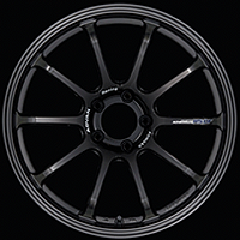 Advan RS-DF Progressive 19x10.5 +35 5-120 Racing Titanium Black Wheel