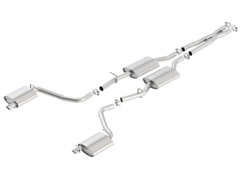 Borla 2015 Dodge Challenger 3.6L V6 S-TYPE Catback Exhaust No Tips Factory Valance