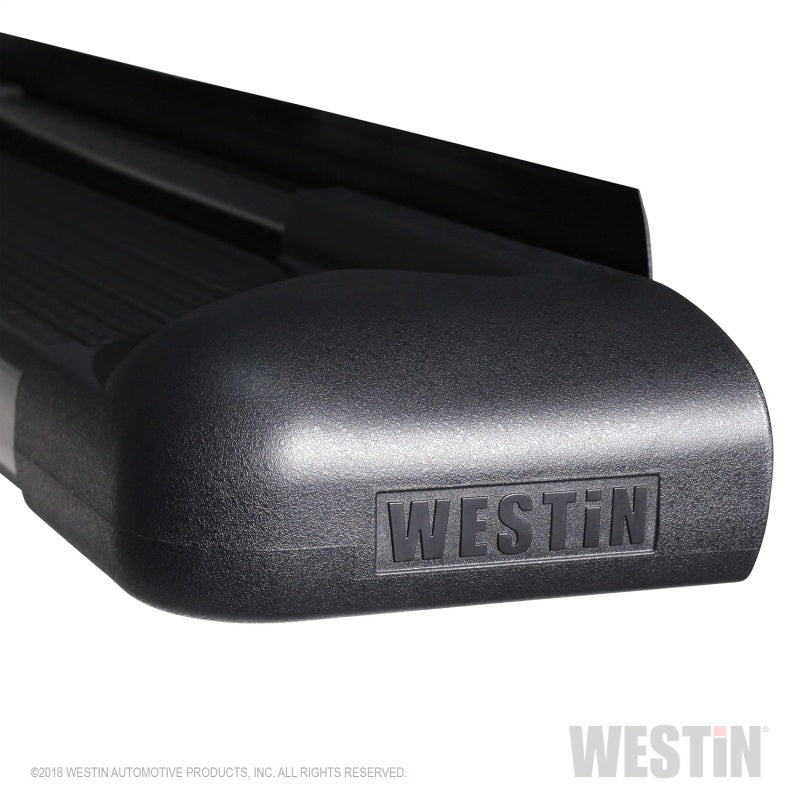 Westin SG6 LED Black Aluminum Running Boards 89.5in