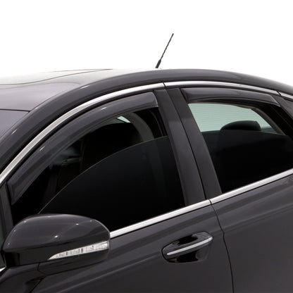 AVS 04-08 Chrysler Pacifica Ventvisor In-Channel Front & Rear Window Deflectors 4pc - Smoke