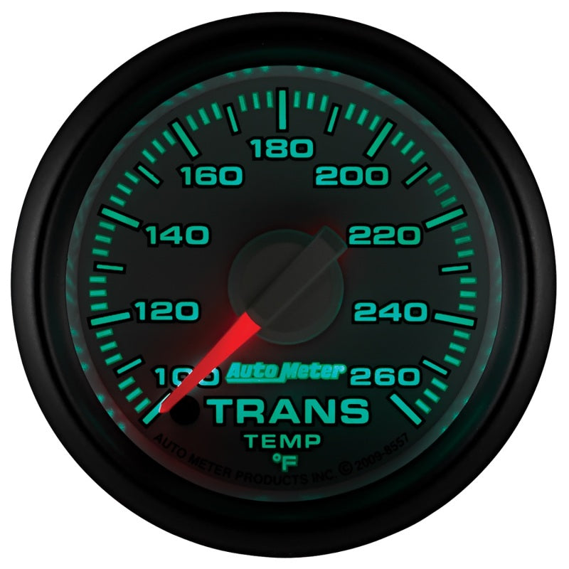 Autometer Performance Dodge 52.4mm 100-260 Deg F Trans Temp Gauge