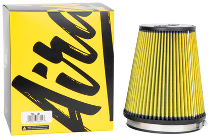 Airaid Universal Air Filter - Cone 6in FLG x 7in B x 5in T x 8in H - Synthaflow