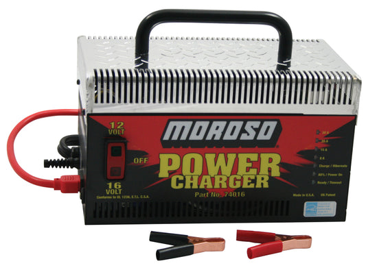 Moroso Battery Charger - 12/16 Volt 30A