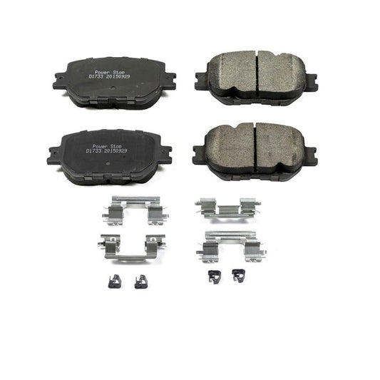 Power Stop 14-15 Lexus IS250 Front Z17 Evolution Ceramic Brake Pads w/Hardware