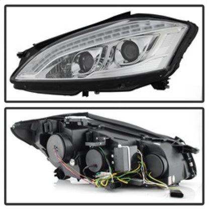 Spyder Mercedes W221 S Class 07-09 Headlights - HID Model Only - Chrome PRO-YD-MBW22107-HID-DRL-C