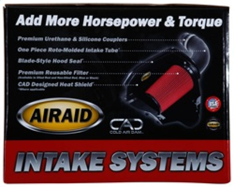 Airaid 05-06 Chevy HD 6.0L CAD Intake System w/ Tube (Oiled / Red Media)