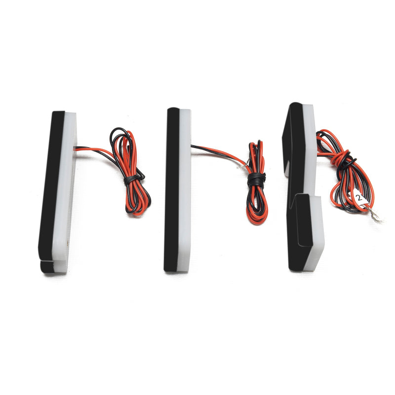 ORACLE Lighting Universal Illuminated LED Letter Badges - Matte Blk Surface Finish - W
