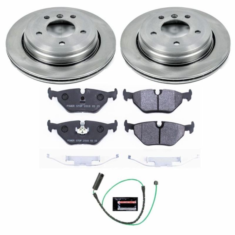 Power Stop 01-05 BMW 325xi Rear Track Day SPEC Brake Kit