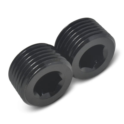 Russell Performance 1/8in Allen Socket Pipe Plug (Black)