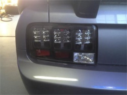 Spyder Ford Mustang 05-09 LED Tail Lights Black ALT-YD-FM05-LED-BK