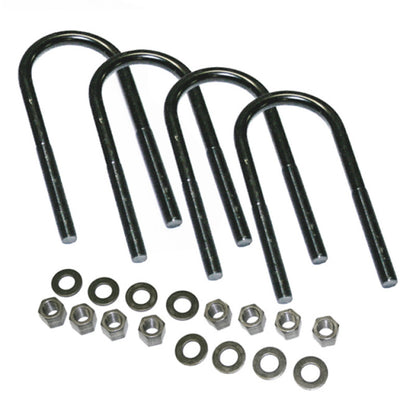 Superlift U-Bolt 4 Pack 5/8x3-3/8x11 Round w/ Hardware