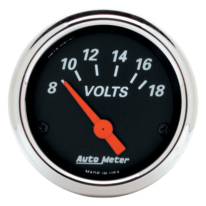 Autometer Designer Black 69-76 Nova Dash Kit 6pc Tach / MPH / Fuel / Oil / WTMP / Volt
