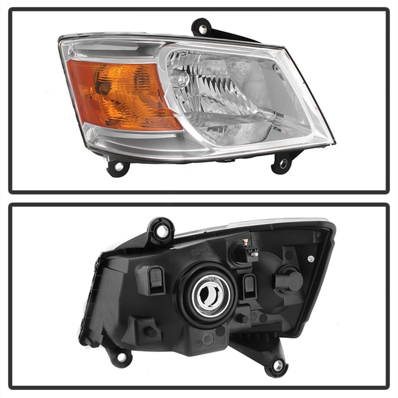 xTune Dodge Grand Caravan 08-10 Passenger Side Headlight -OEM Right HD-JH-DGC08-OE-R