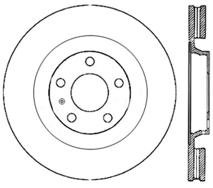 StopTech Drilled Sport Brake Rotor