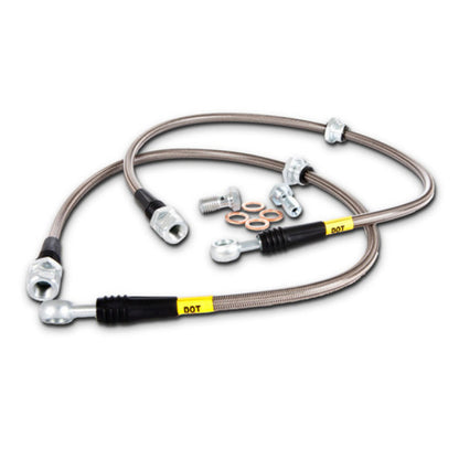 StopTech 03-07 Hummer H2 Stainless Steel Rear Brake Lines
