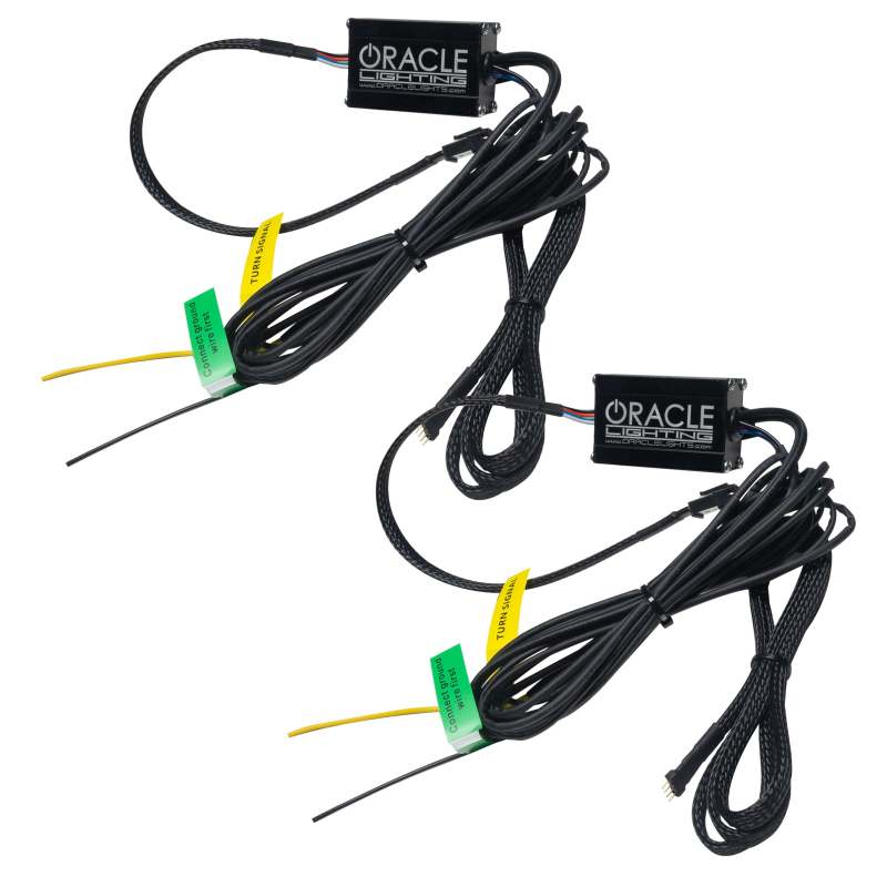 Oracle Lighting 09-18 RAM 1500 Sport Halo Headlights - Blk Housing w/2.0 Controller