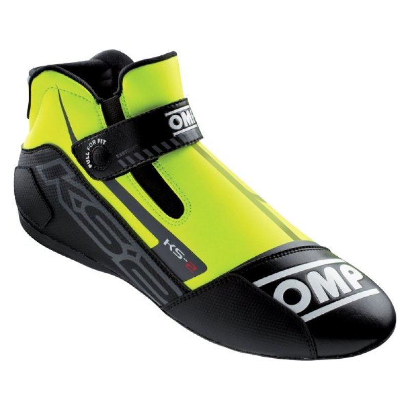 OMP KS-2 Shoes My2021 Yellow/Black - Size 47